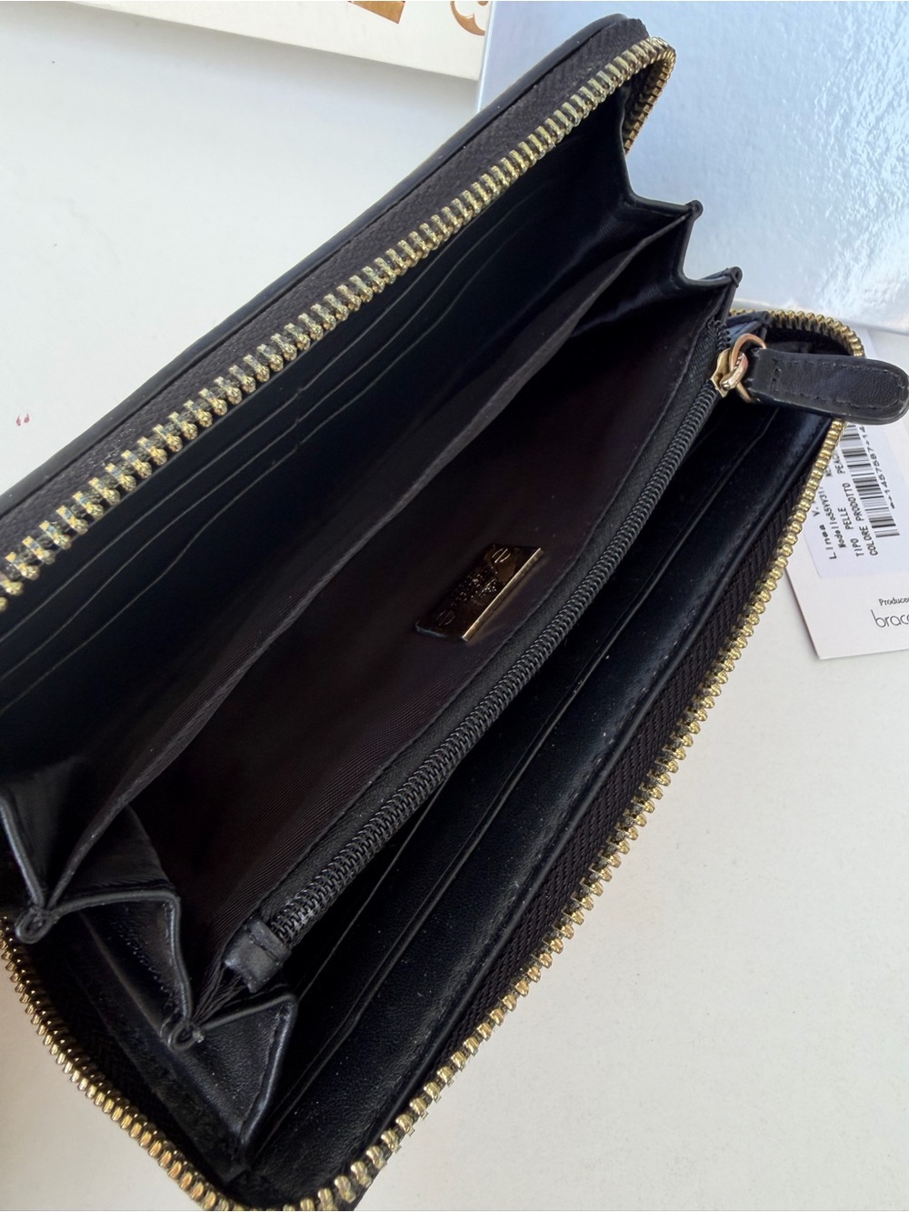 Vivienne Westwood Pink, White & Black Trim Colorblock Wallet - Picture 6 of 13